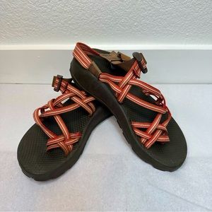 Women’s Red & Orange Chacos Size 8 Medium Width